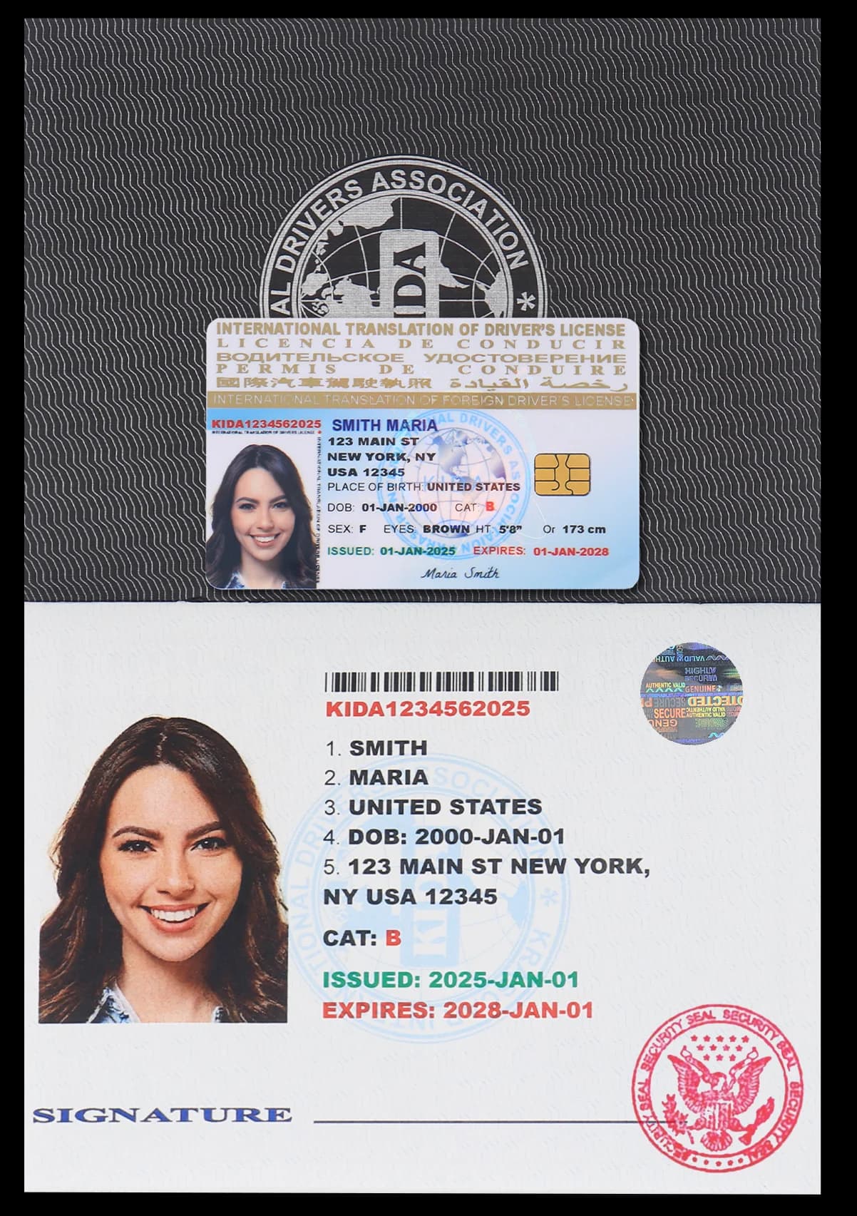 Golden Package Card